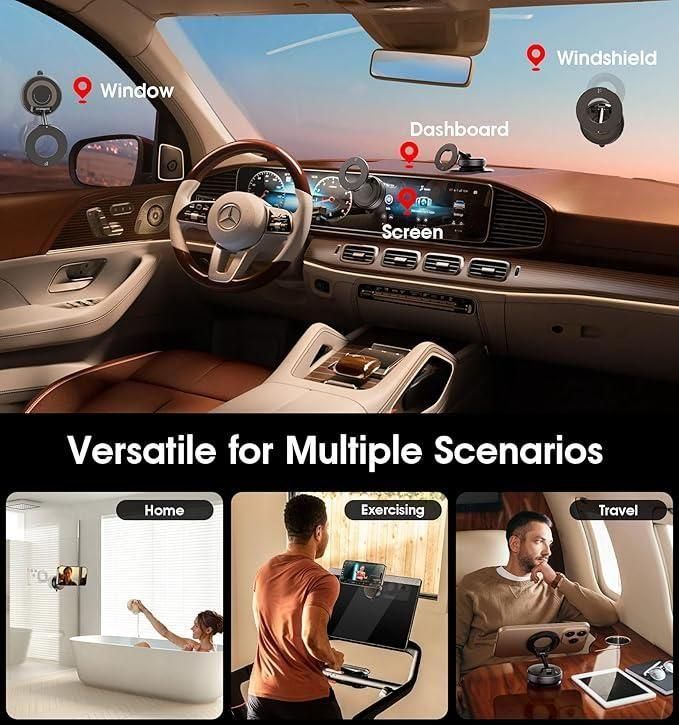 ✨Premium Vaccum Lock Magnetic Phone Holder✨