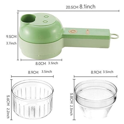 ✨4 in 1 Handheld Electric Vegetable Cutter Set ✨